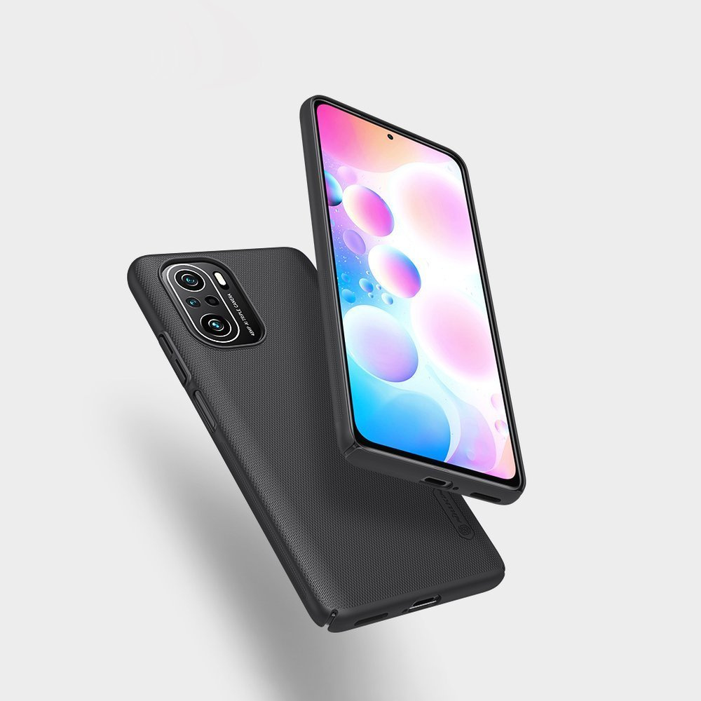 Pokrowiec Nillkin Super Frosted Shield czarny Xiaomi Redmi K40 Pro Plus / 7 Pokrowiec Nillkin Super Frosted Shield czarny Xiaomi Redmi K40 Pro Plus / 7