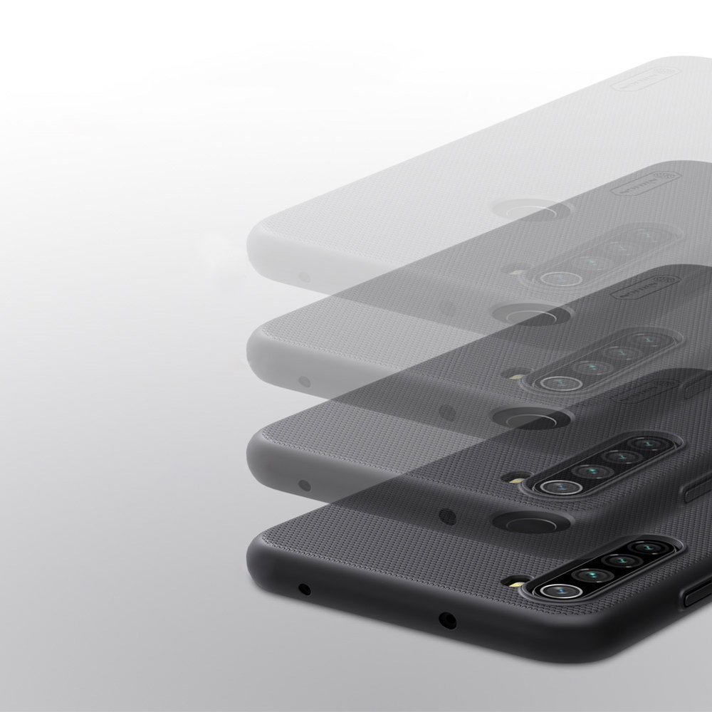 Pokrowiec Nillkin Super Frosted Shield czarny Xiaomi Redmi Note 8T / 11