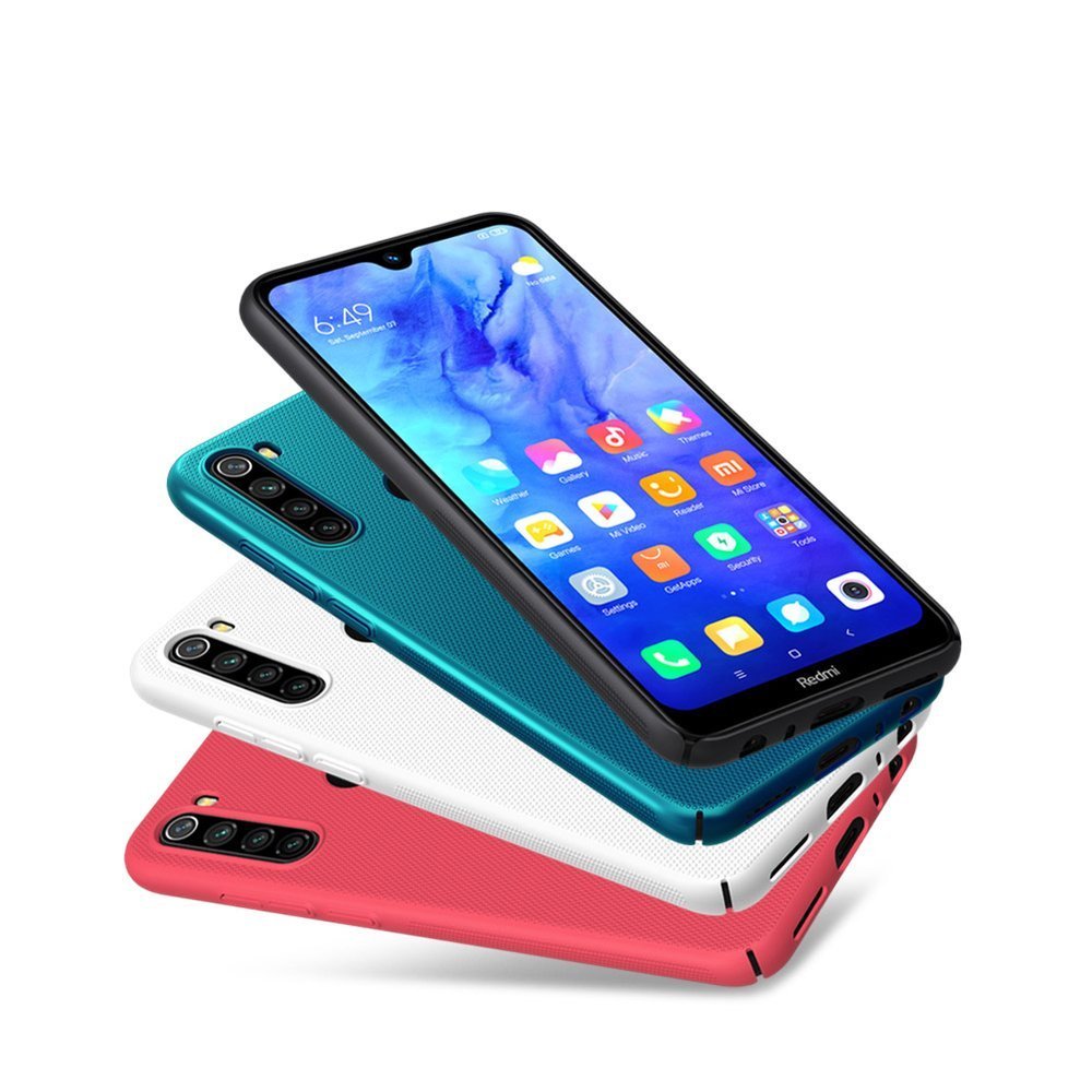 Pokrowiec Nillkin Super Frosted Shield czarny Xiaomi Redmi Note 8T / 6