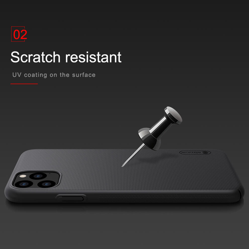 Pokrowiec Nillkin Super Frosted Shield czerwony Apple iPhone 11 Pro Max / 10 Pokrowiec Nillkin Super Frosted Shield czerwony Apple iPhone 11 Pro Max / 10