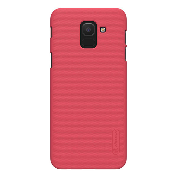 Pokrowiec Nillkin Super Frosted Shield czerwony Samsung Galaxy J6 (2018)