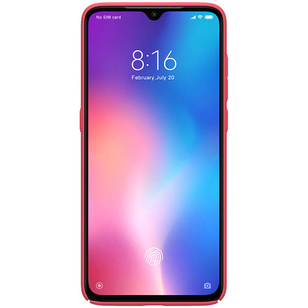 Pokrowiec Nillkin Super Frosted Shield czerwony Xiaomi Mi 8 Lite / 2