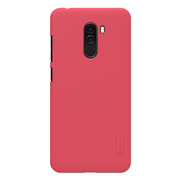 Pokrowiec Nillkin Super Frosted Shield czerwony Xiaomi Pocophone F1