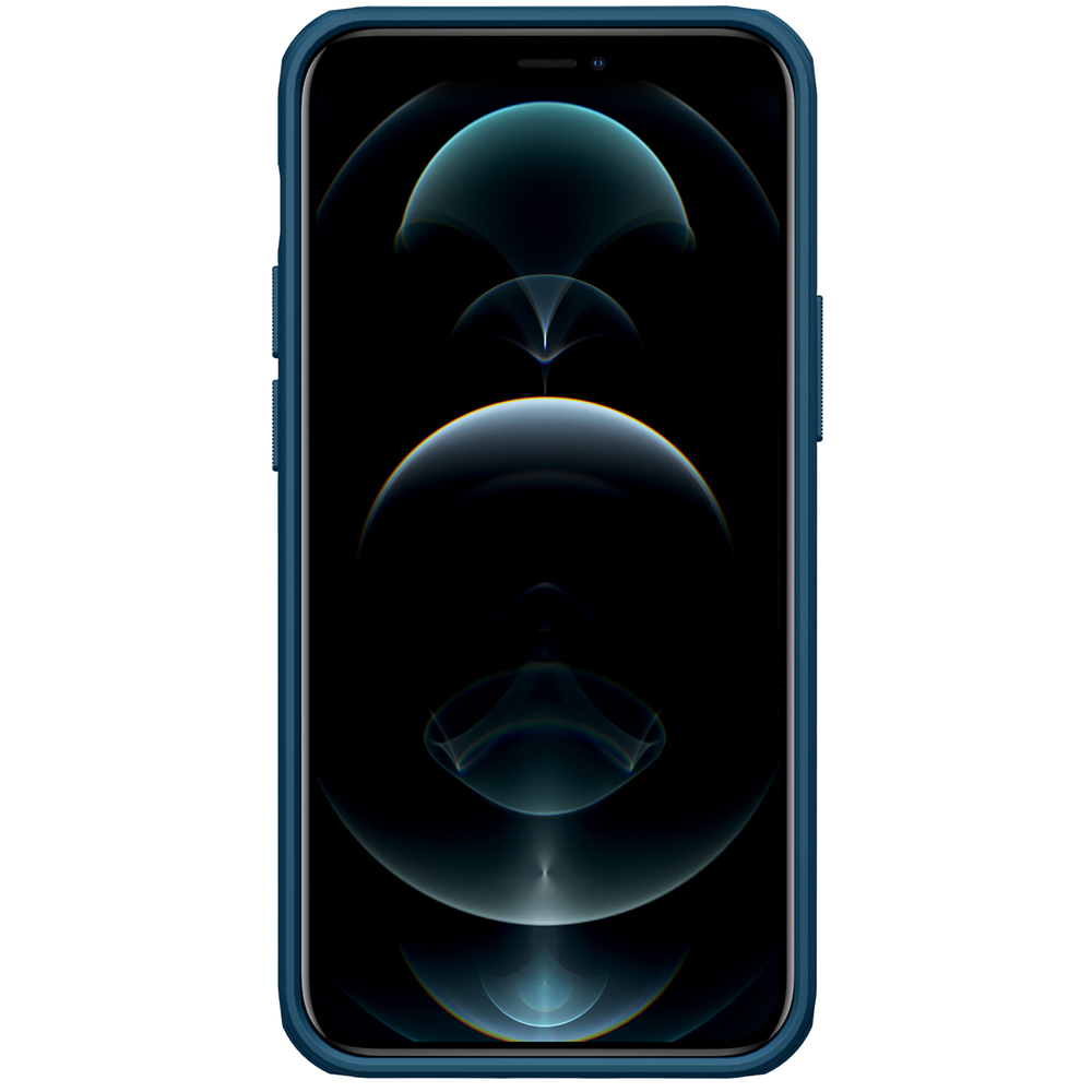 Pokrowiec Nillkin Super Frosted Shield niebieski Apple iPhone 13 Mini / 2