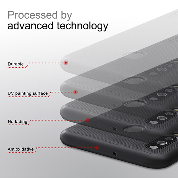 Pokrowiec Nillkin Super Frosted Shield z�oty Samsung Galaxy M30 / 10