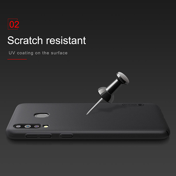 Pokrowiec Nillkin Super Frosted Shield z�oty Samsung Galaxy M30 / 11