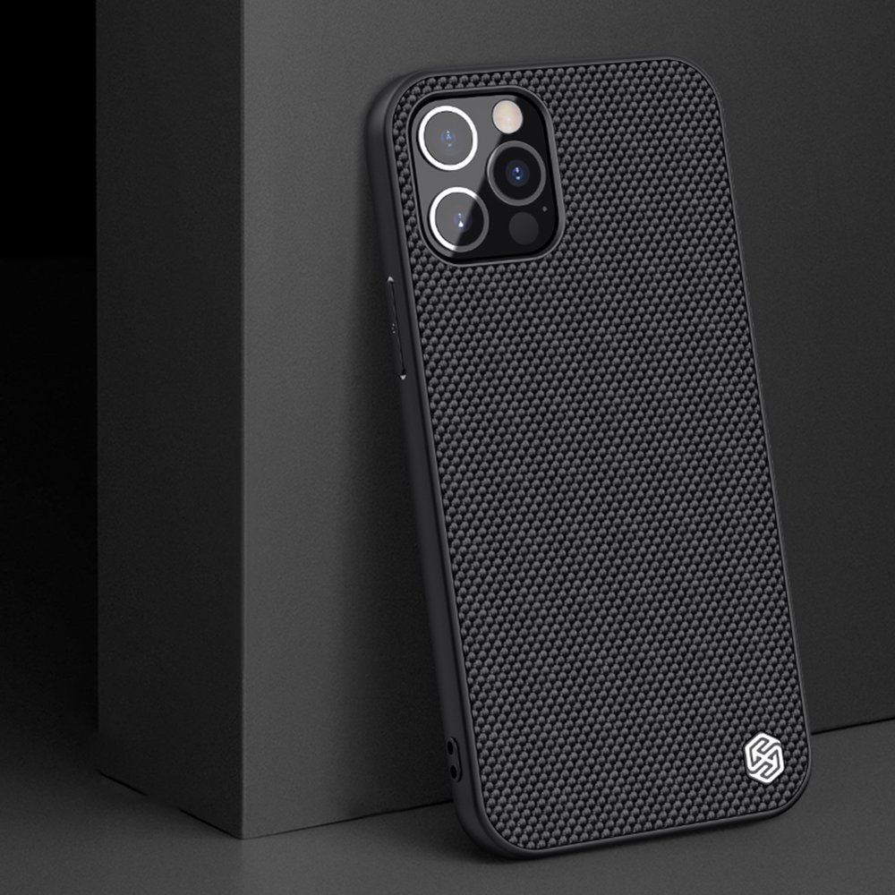 Pokrowiec Nillkin Textured Case czarny Apple iPhone 12 / 4