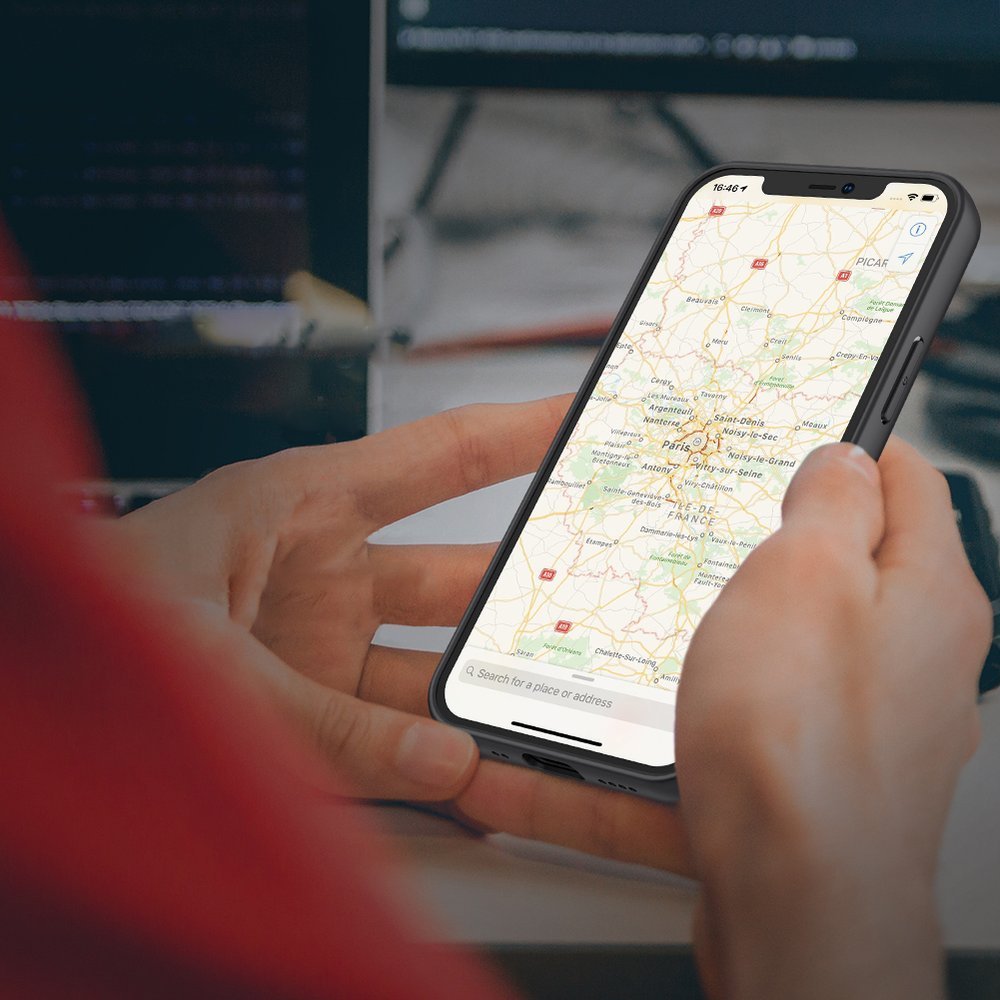 Pokrowiec Nillkin Textured Case czarny Apple iPhone 12 Mini / 11 Pokrowiec Nillkin Textured Case czarny Apple iPhone 12 Mini / 11