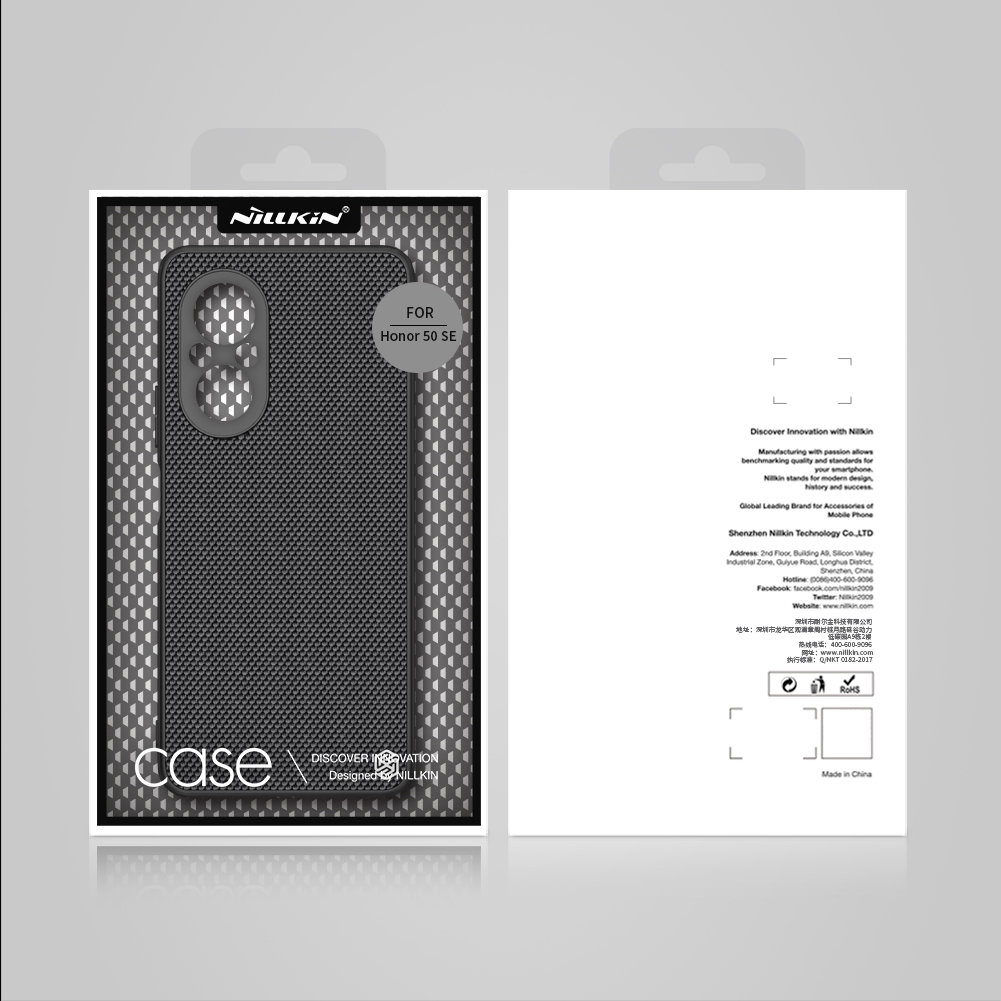 Pokrowiec Nillkin Textured Case czarny Honor 50 SE / 5 Pokrowiec Nillkin Textured Case czarny Honor 50 SE / 5