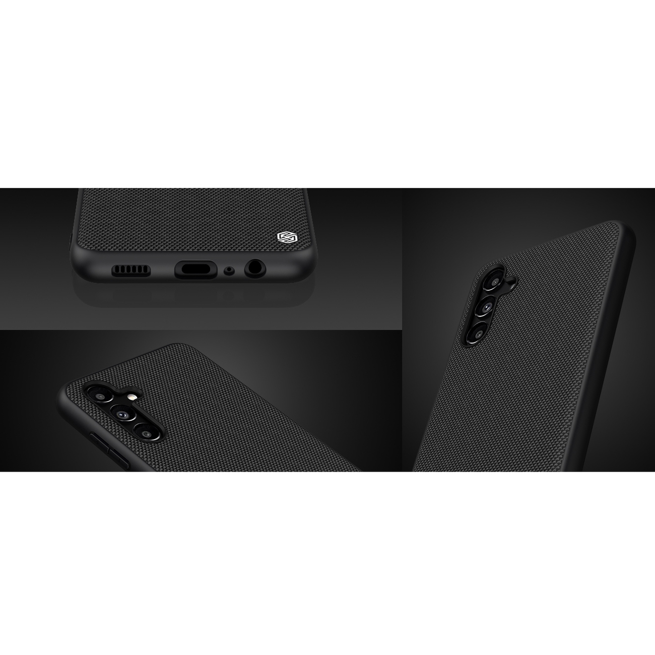 Pokrowiec Nillkin Textured Case czarny Samsung Galaxy A13 5G / 12