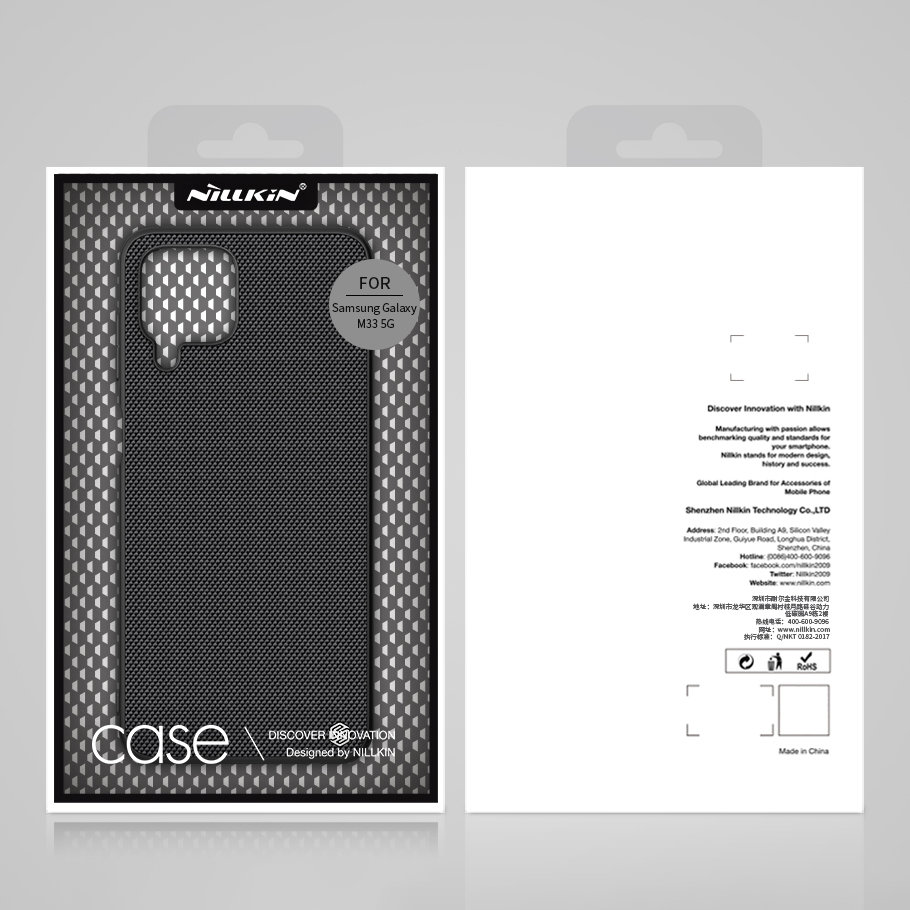 Pokrowiec Nillkin Textured Case czarny Samsung Galaxy M33 5G / 5 Pokrowiec Nillkin Textured Case czarny Samsung Galaxy M33 5G / 5