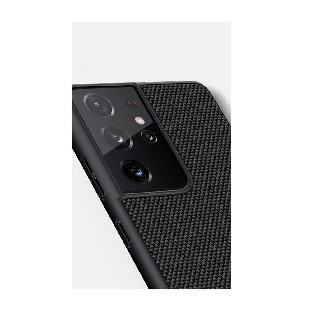 Pokrowiec Nillkin Textured Case czarny Samsung Galaxy S21 Ultra 5G / 11