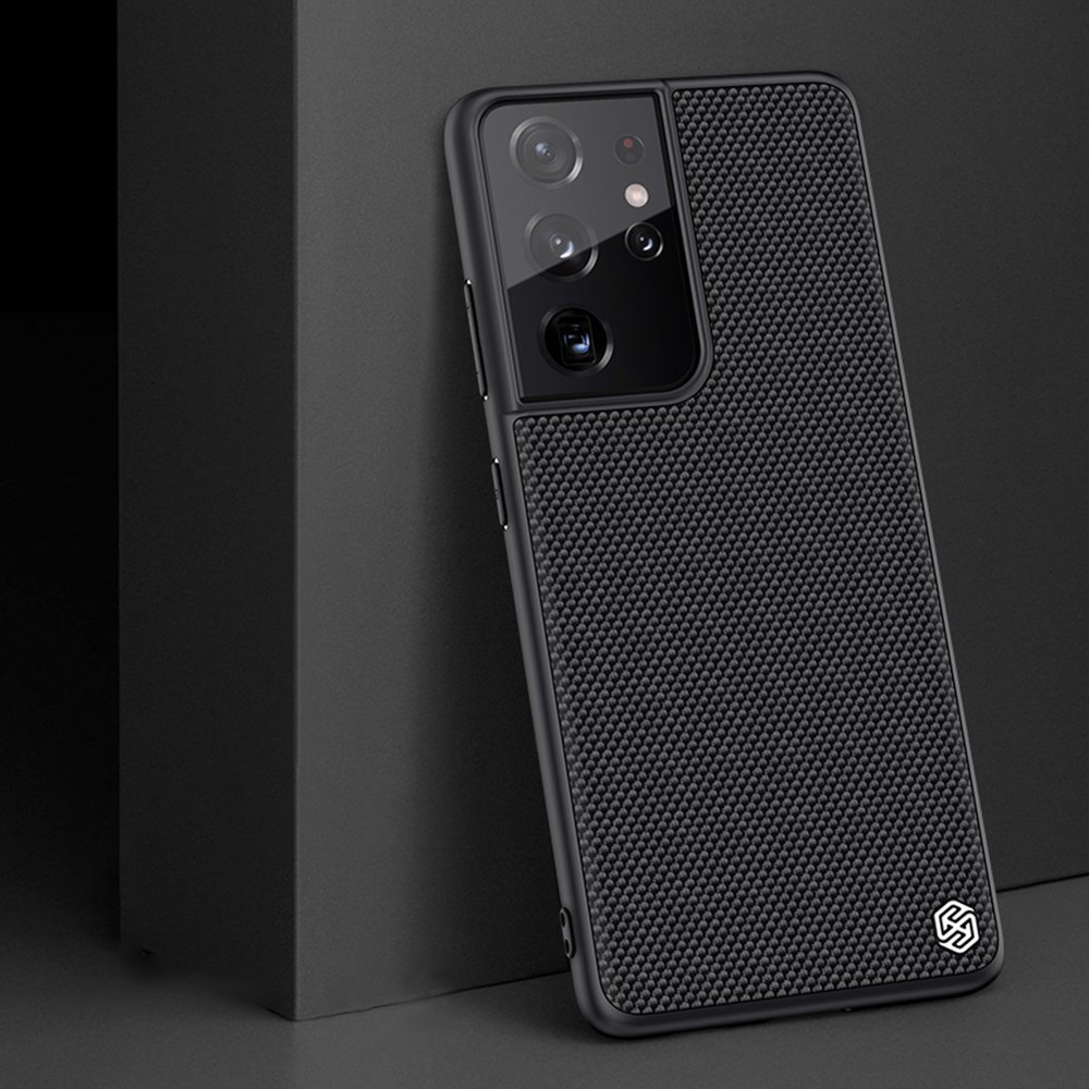 Pokrowiec Nillkin Textured Case czarny Samsung Galaxy S21 Ultra 5G / 8