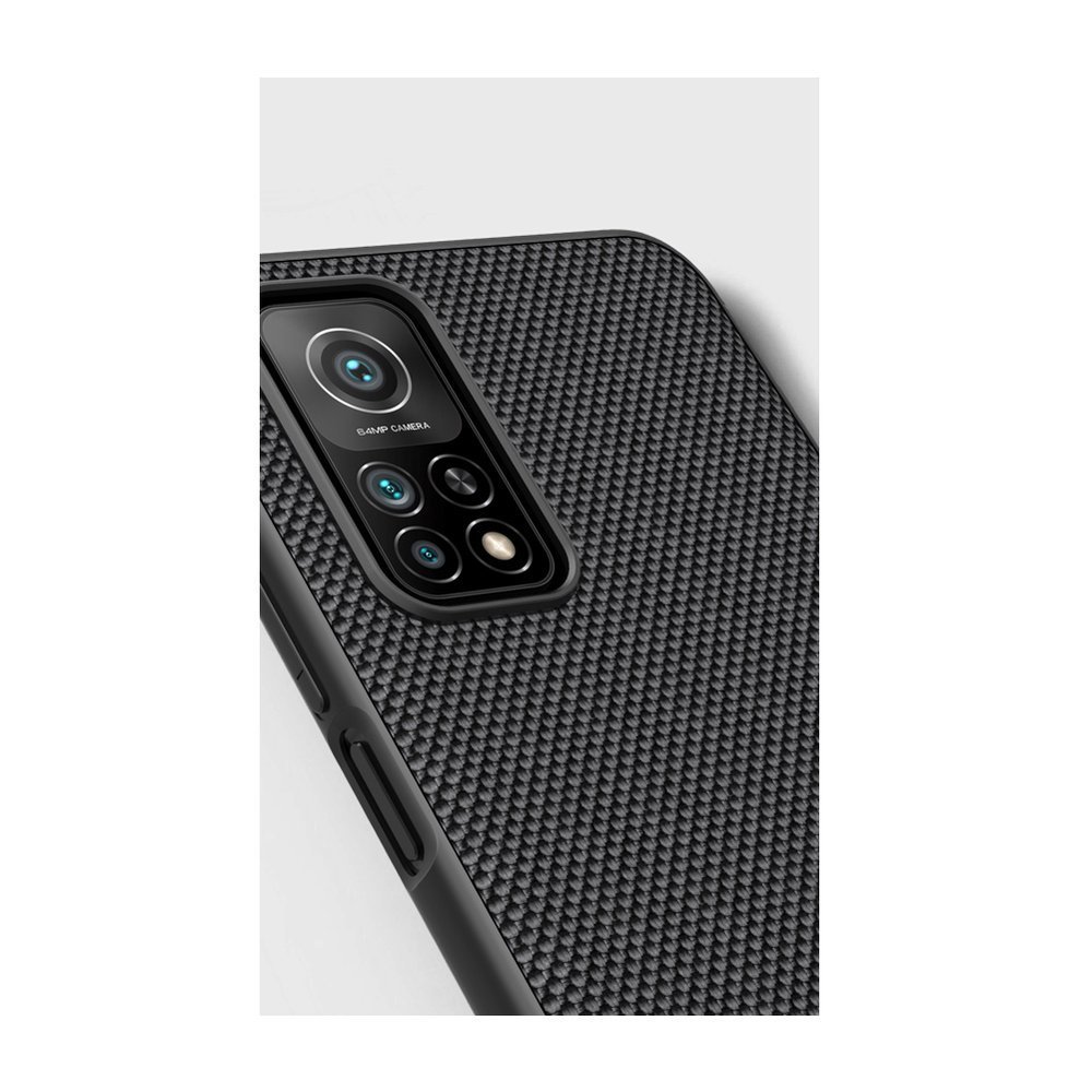 Pokrowiec Nillkin Textured Case czarny Xiaomi Mi 10T Pro / 12
