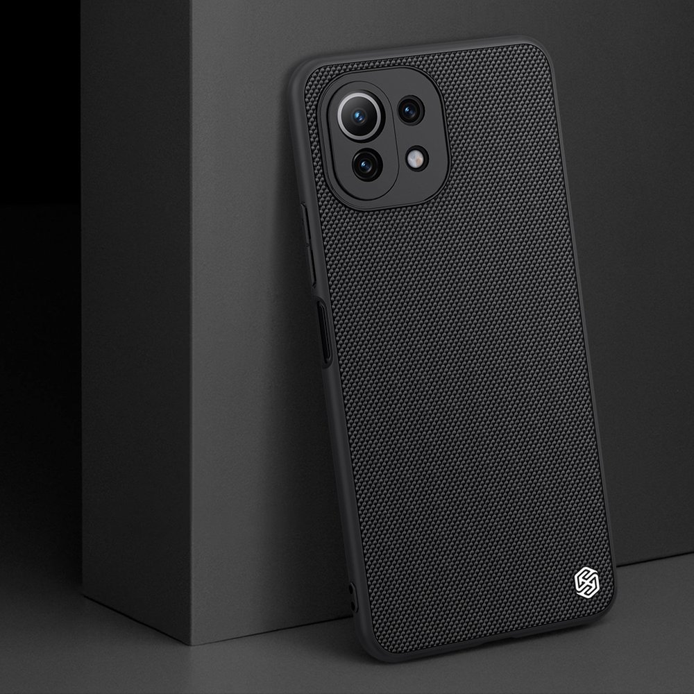 Pokrowiec Nillkin Textured Case czarny Xiaomi Mi 11 Lite 5G / 10
