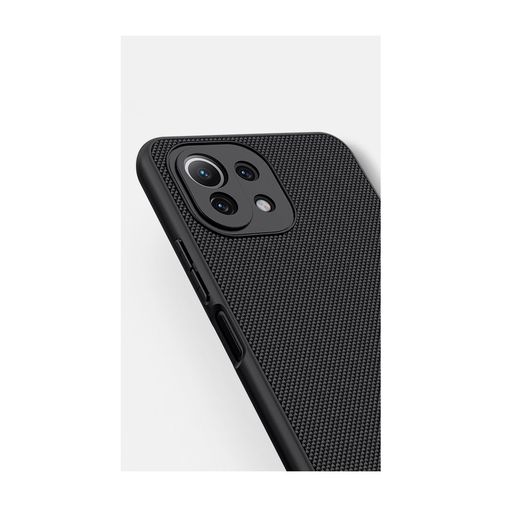 Pokrowiec Nillkin Textured Case czarny Xiaomi Mi 11 Lite 5G / 12