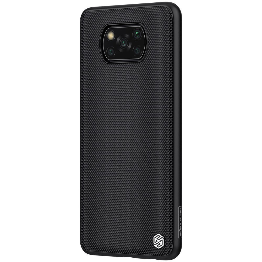 Pokrowiec Nillkin Textured Case czarny Xiaomi POCO X3 NFC / 3