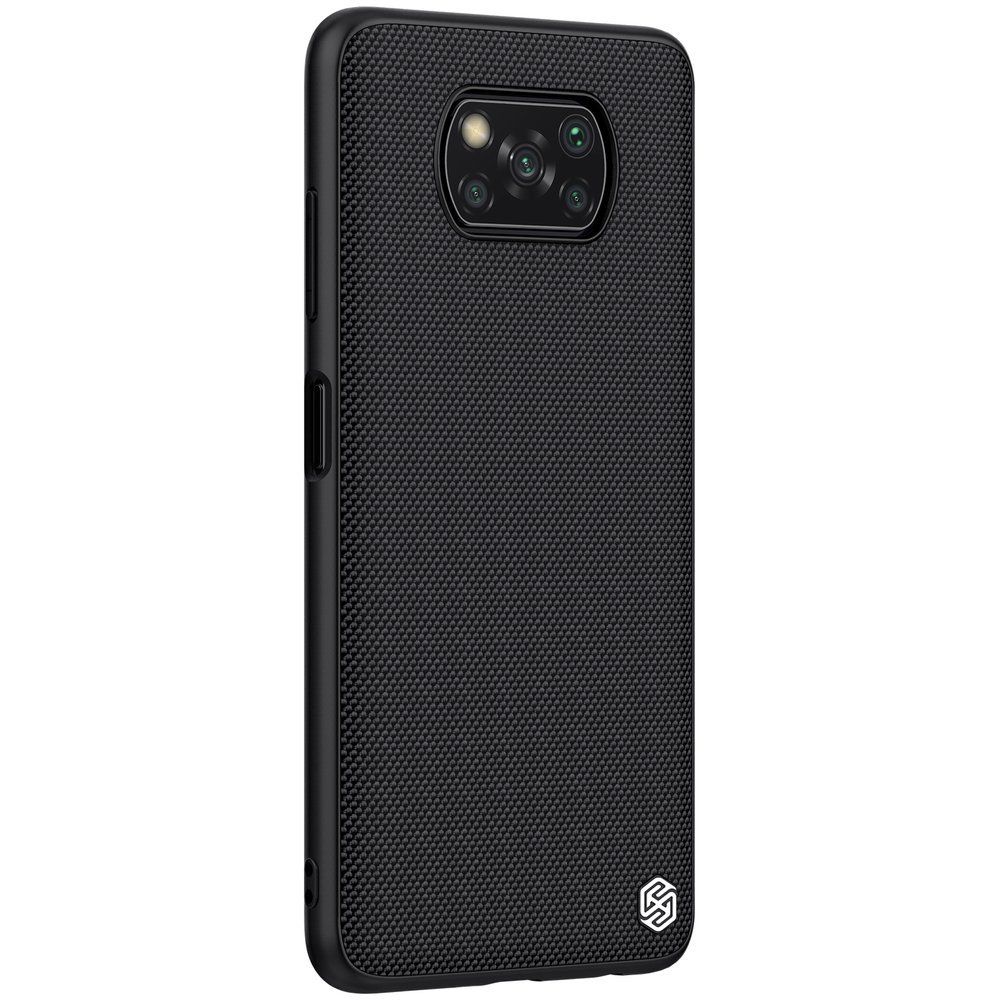 Pokrowiec Nillkin Textured Case czarny Xiaomi POCO X3 NFC / 6
