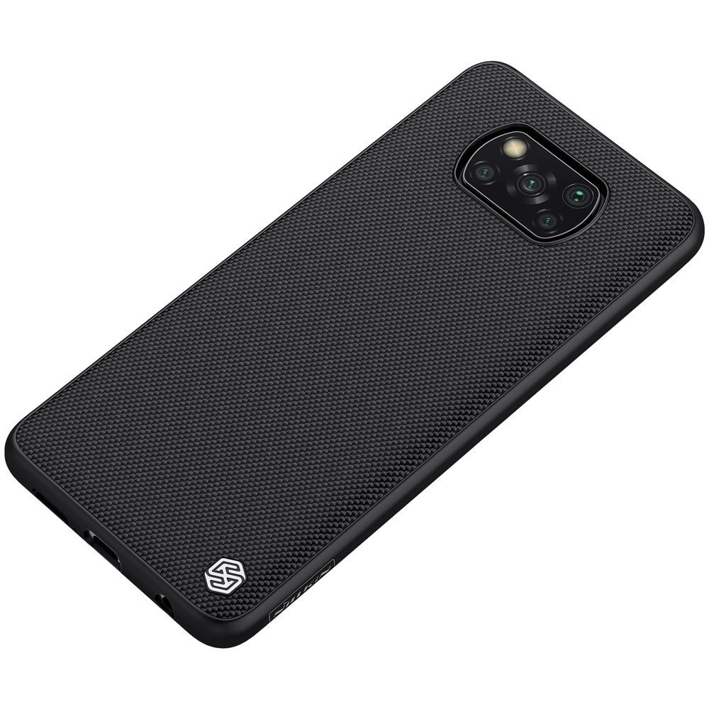 Pokrowiec Nillkin Textured Case czarny Xiaomi POCO X3 NFC / 9