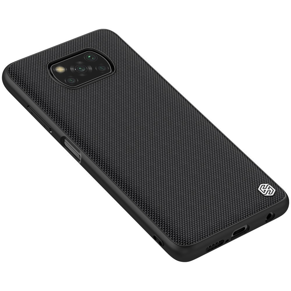 Pokrowiec Nillkin Textured Case czarny Xiaomi POCO X3 Pro / 8