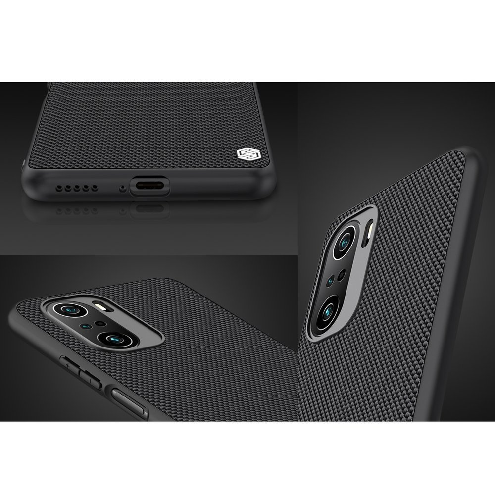 Pokrowiec Nillkin Textured Case czarny Xiaomi Redmi K40 / 12