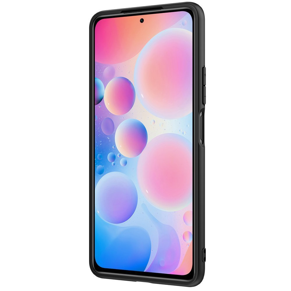 Pokrowiec Nillkin Textured Case czarny Xiaomi Redmi K40 Pro Plus / 6 Pokrowiec Nillkin Textured Case czarny Xiaomi Redmi K40 Pro Plus / 6