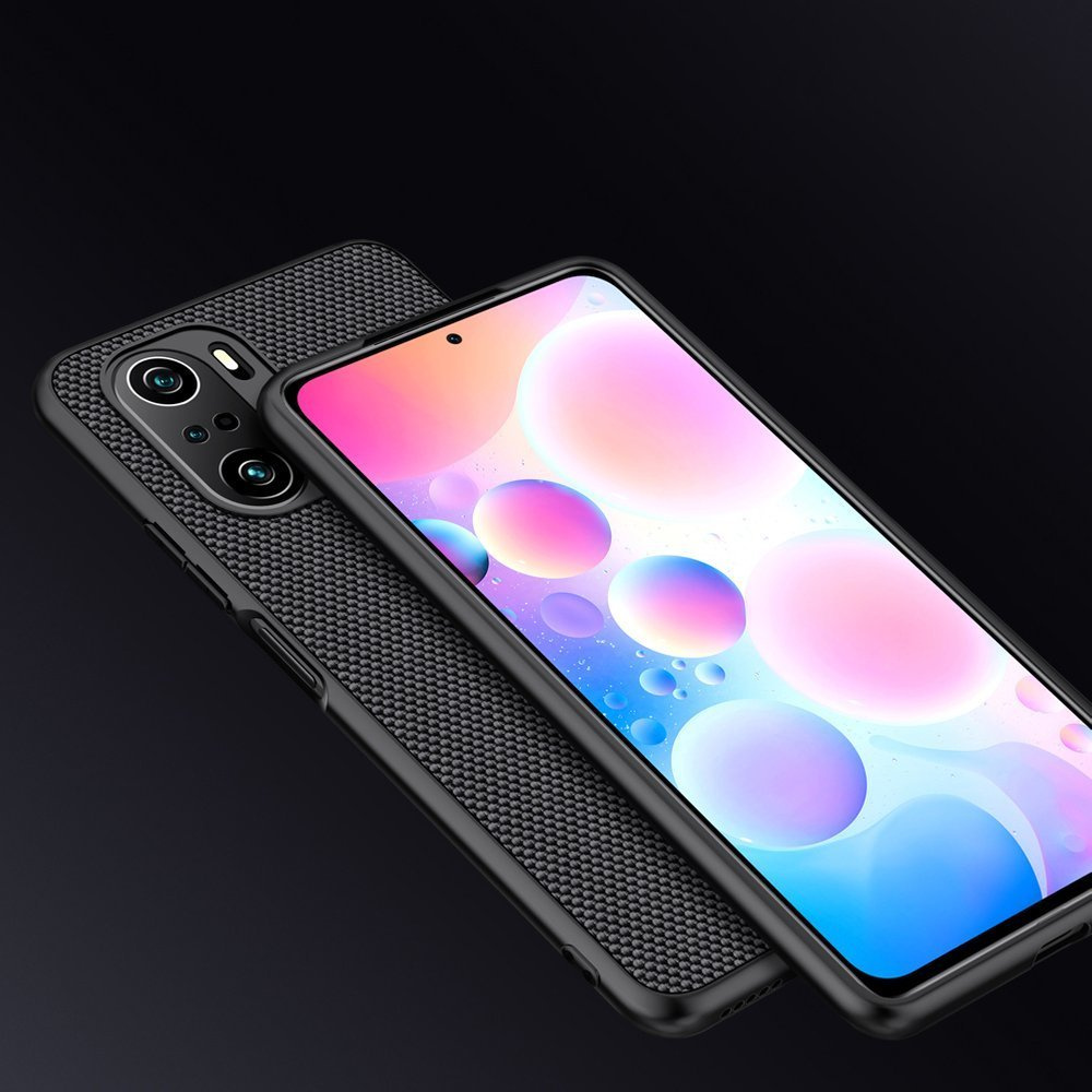 Pokrowiec Nillkin Textured Case czarny Xiaomi Redmi K40 Pro Plus / 9 Pokrowiec Nillkin Textured Case czarny Xiaomi Redmi K40 Pro Plus / 9