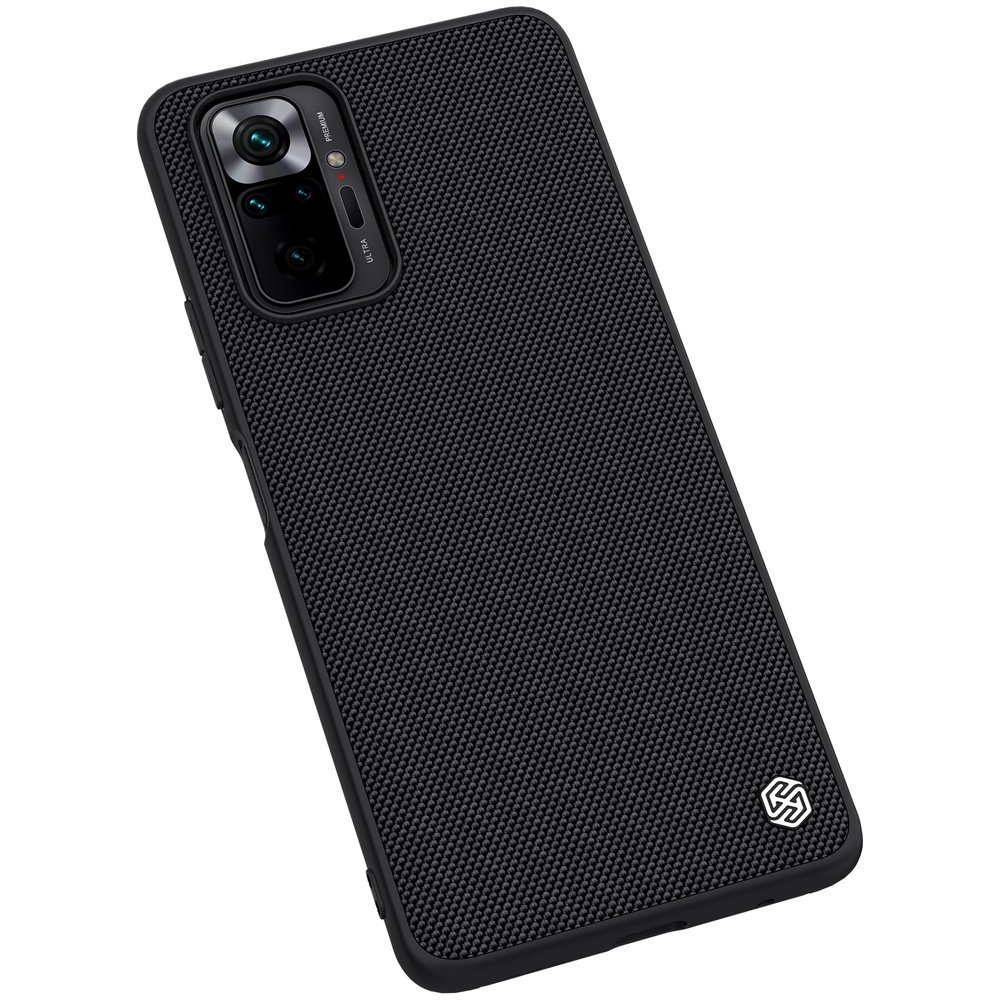 Pokrowiec Nillkin Textured Case czarny Xiaomi Redmi Note 10 Pro / 7