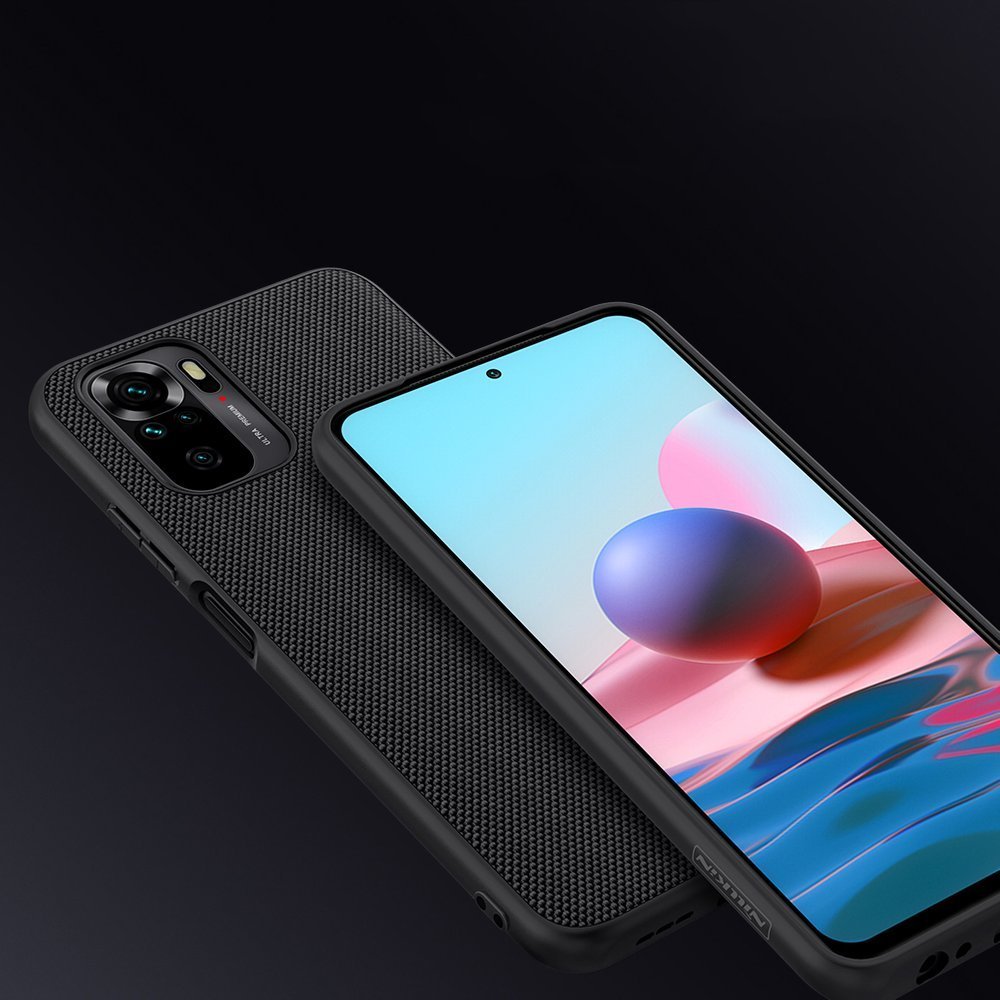 Pokrowiec Nillkin Textured Case czarny Xiaomi Redmi Note 10S / 12