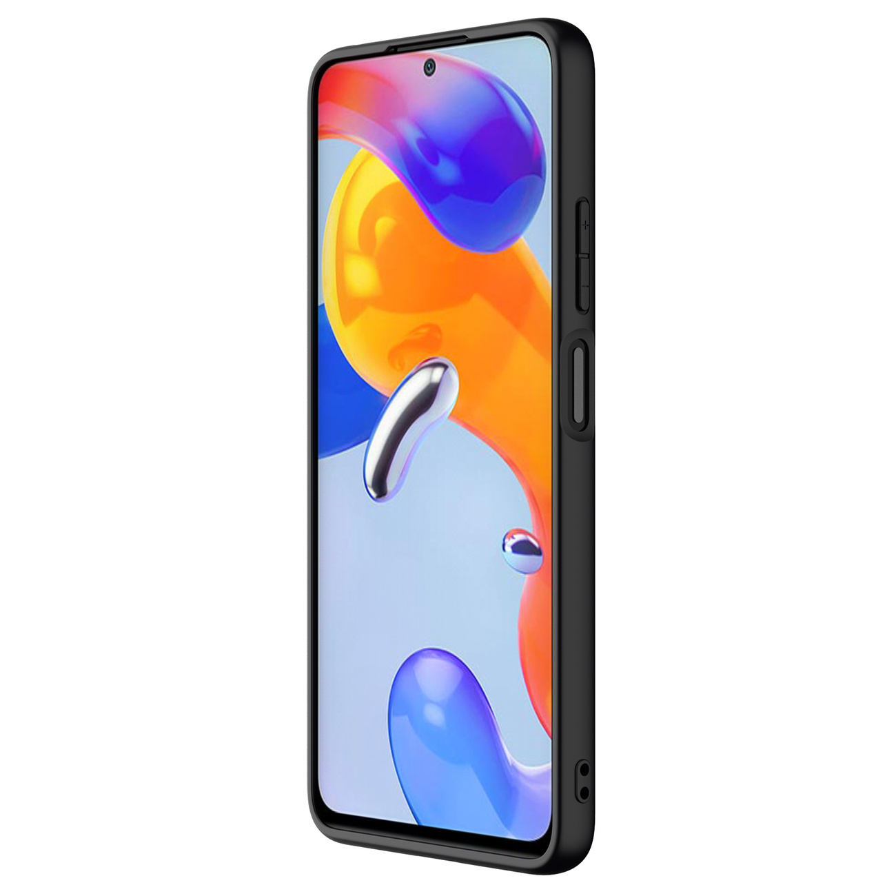 Pokrowiec Nillkin Textured Case czarny Xiaomi Redmi Note 11 Pro 5G / 7