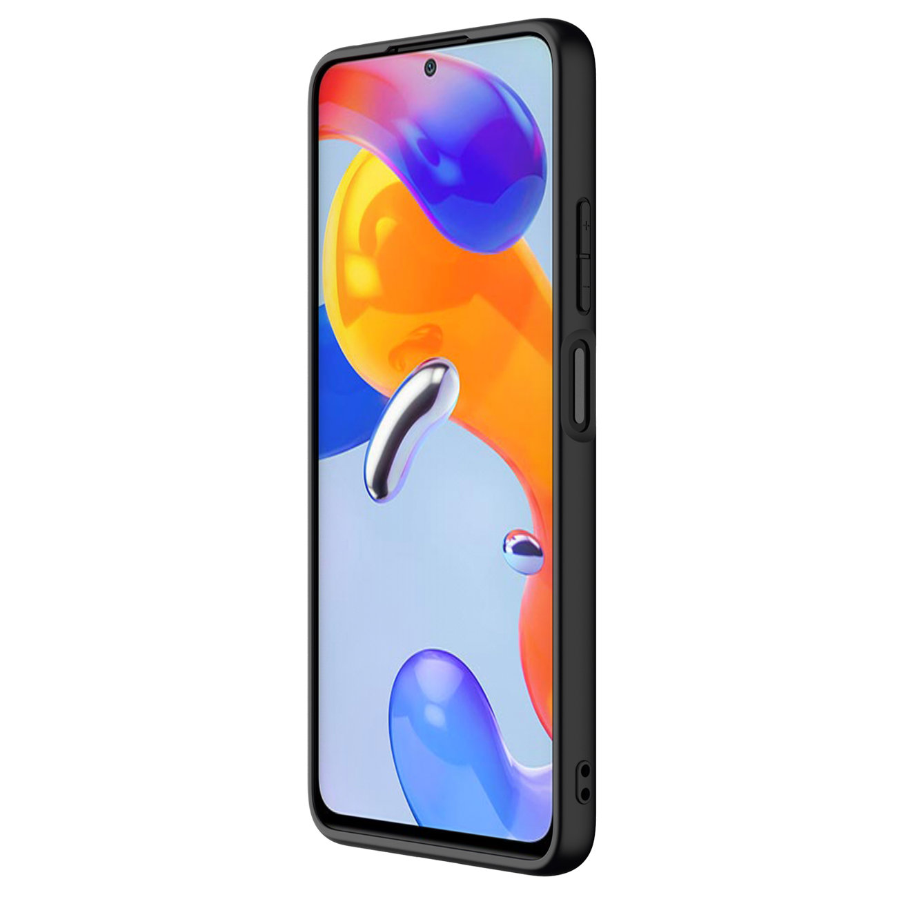 Pokrowiec Nillkin Textured Case czarny Xiaomi Redmi Note 11 Pro / 6