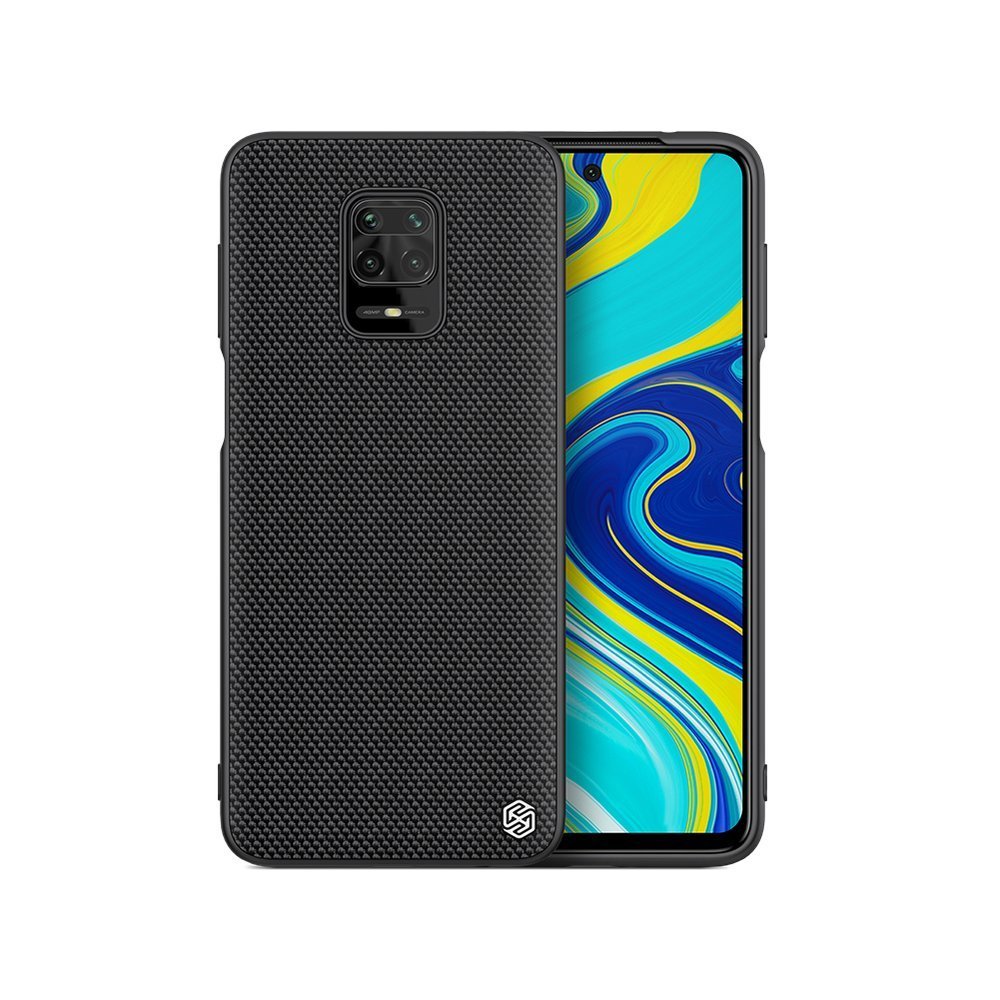 Pokrowiec Nillkin Textured Case czarny Xiaomi Redmi Note 9 Pro / 11