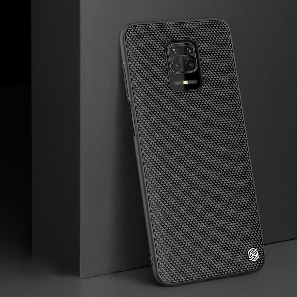 Pokrowiec Nillkin Textured Case czarny Xiaomi Redmi Note 9 Pro / 6