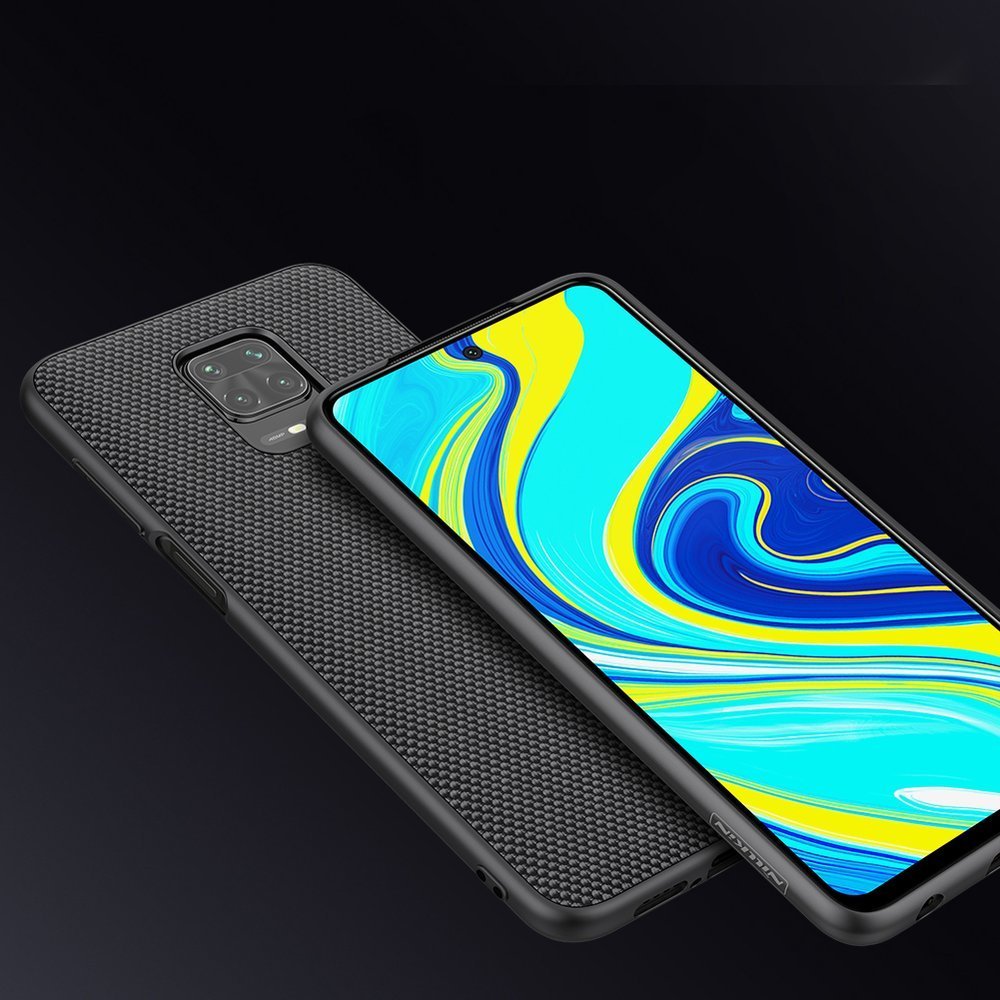 Pokrowiec Nillkin Textured Case czarny Xiaomi Redmi Note 9 Pro / 8