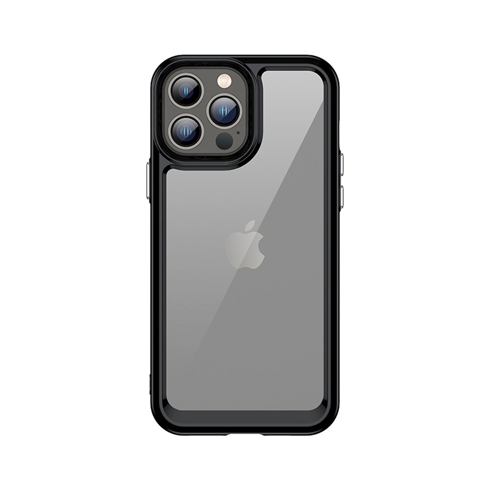 Pokrowiec Outer Space Case czarny Apple iPhone 12 Pro