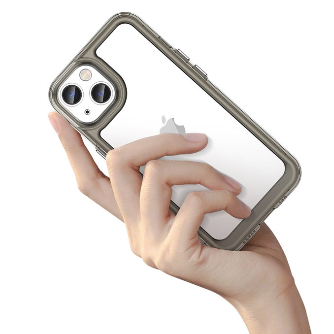 Pokrowiec Outer Space Case czarny Apple iPhone 13 / 2 Pokrowiec Outer Space Case czarny Apple iPhone 13 / 2