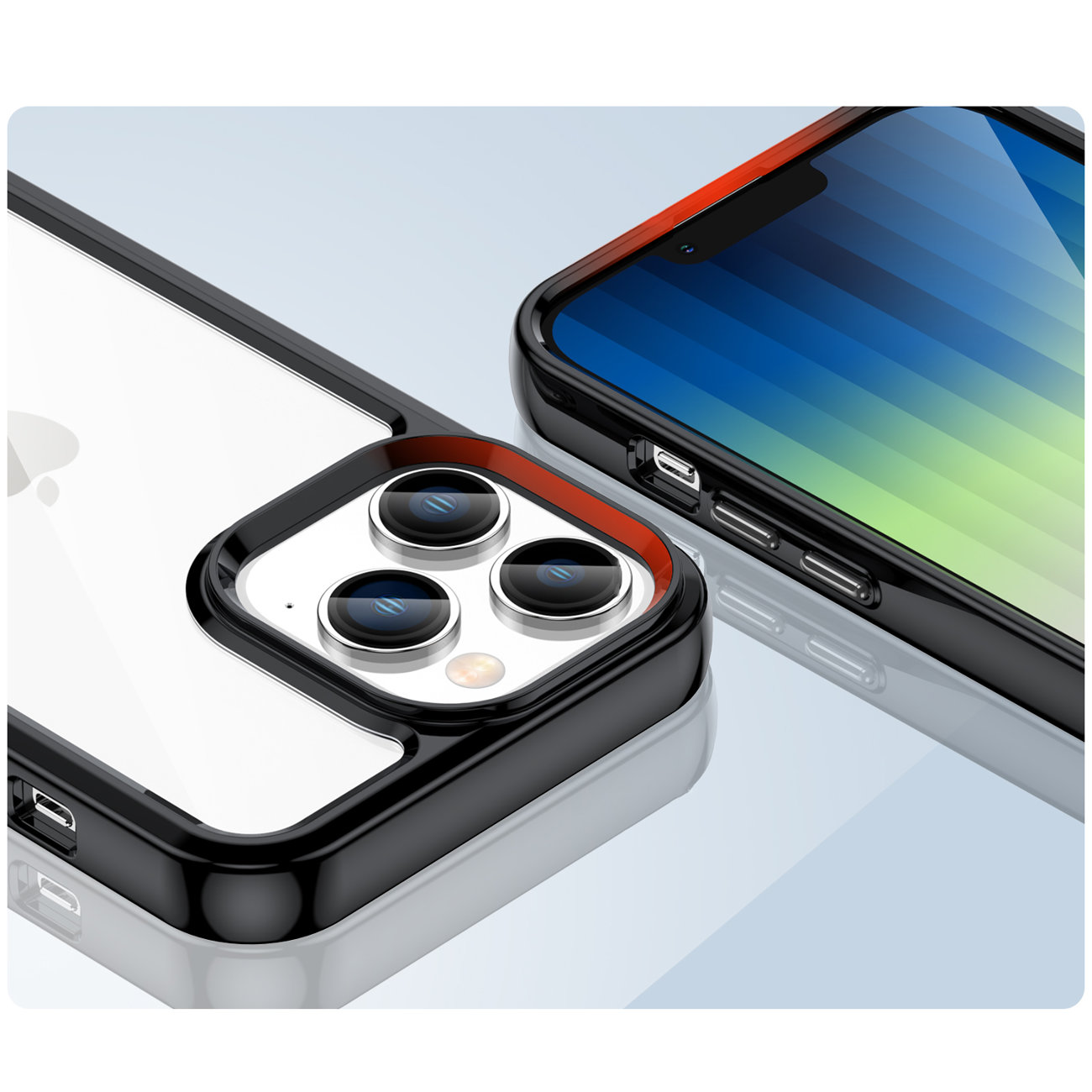 Pokrowiec Outer Space Case czarny Apple iPhone 14 Pro / 6 Pokrowiec Outer Space Case czarny Apple iPhone 14 Pro / 6