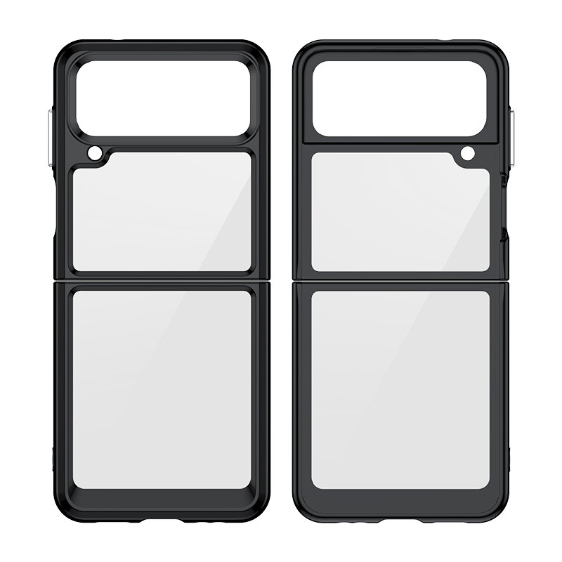 Pokrowiec Outer Space Case czarny Samsung Galaxy Z Flip 3 / 5