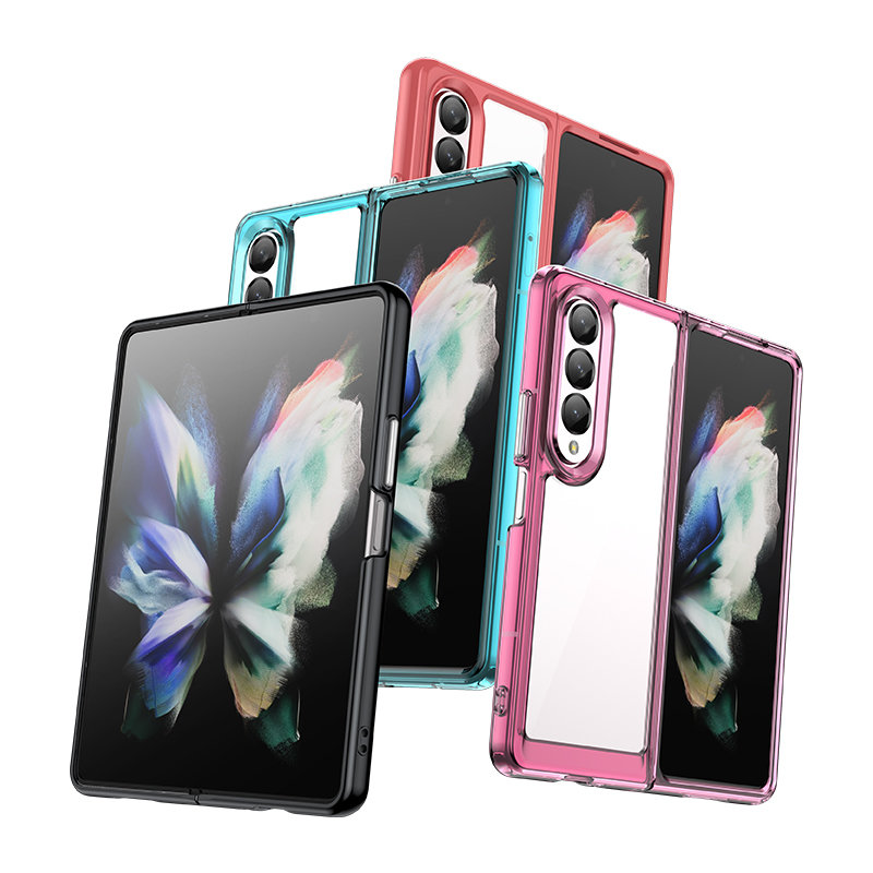 Pokrowiec Outer Space Case czarny Samsung Galaxy Z Fold 3 / 6