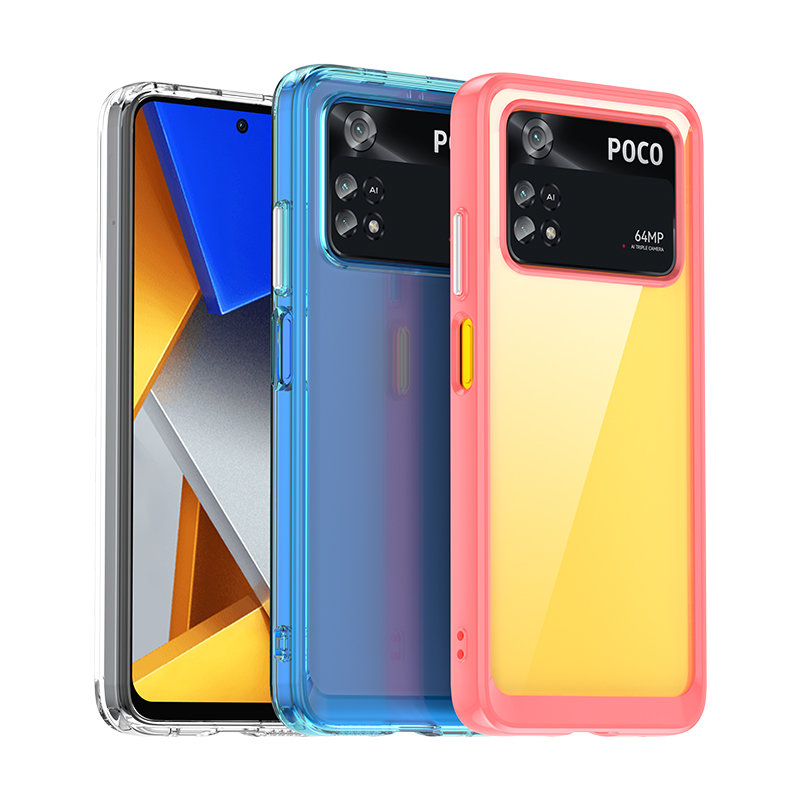Pokrowiec Outer Space Case czarny Xiaomi POCO M4 Pro / 4