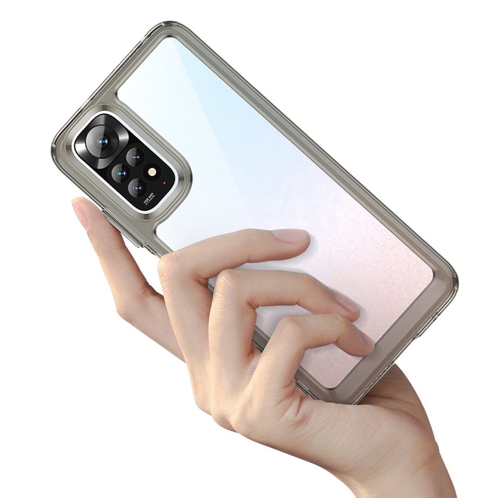 Pokrowiec Outer Space Case czarny Xiaomi Redmi Note 11 / 9