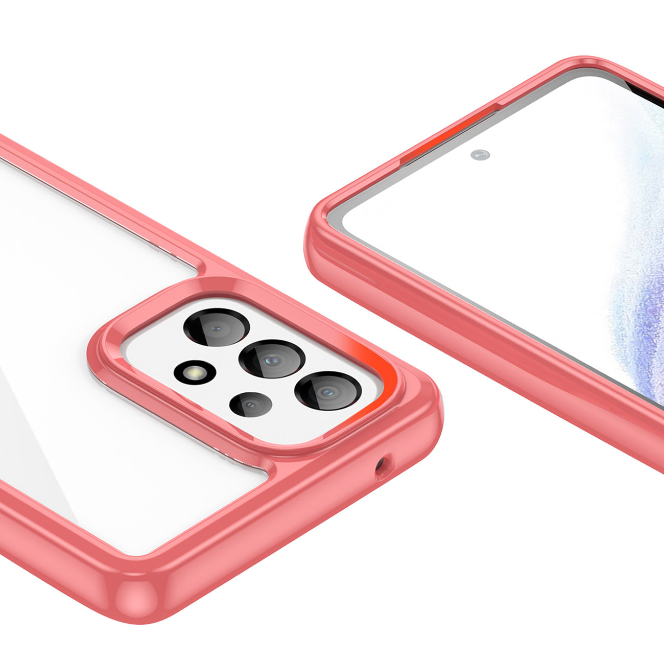 Pokrowiec Outer Space Case czerwony Samsung Galaxy A53 5G / 6 Pokrowiec Outer Space Case czerwony Samsung Galaxy A53 5G / 6