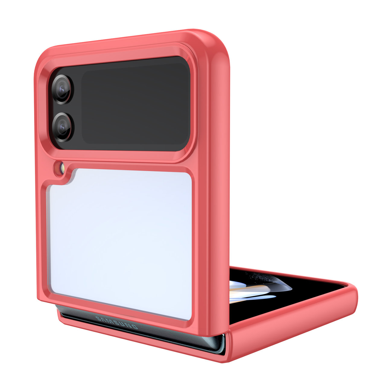 Pokrowiec Outer Space Case czerwony Samsung Galaxy Z Flip 3 / 9