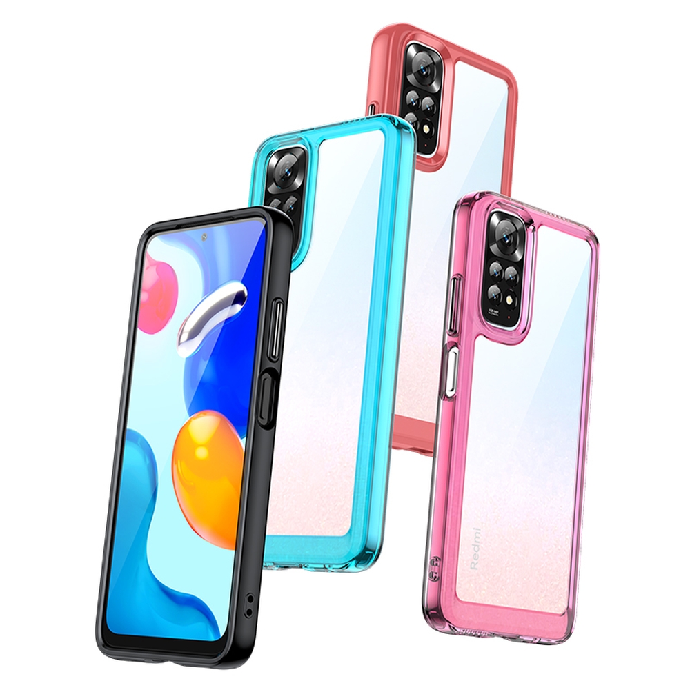 Pokrowiec Outer Space Case czerwony Xiaomi Redmi Note 11 / 6