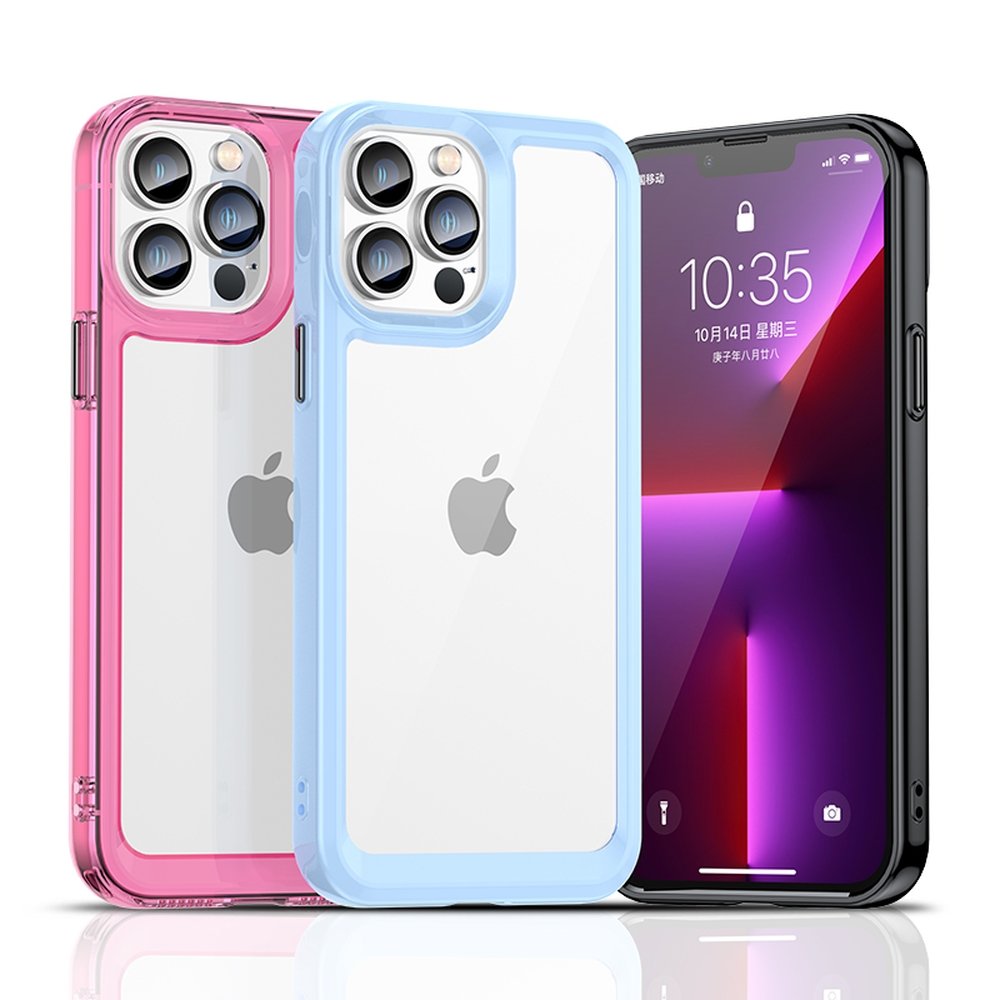 Pokrowiec Outer Space Case niebieski Apple iPhone 12 Pro / 7 Pokrowiec Outer Space Case niebieski Apple iPhone 12 Pro / 7
