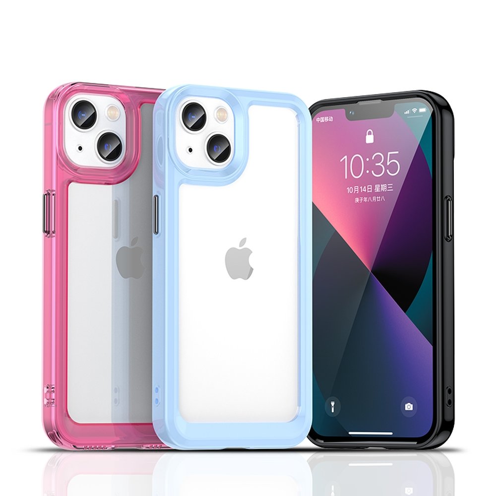 Pokrowiec Outer Space Case niebieski Apple iPhone 13 / 12 Pokrowiec Outer Space Case niebieski Apple iPhone 13 / 12