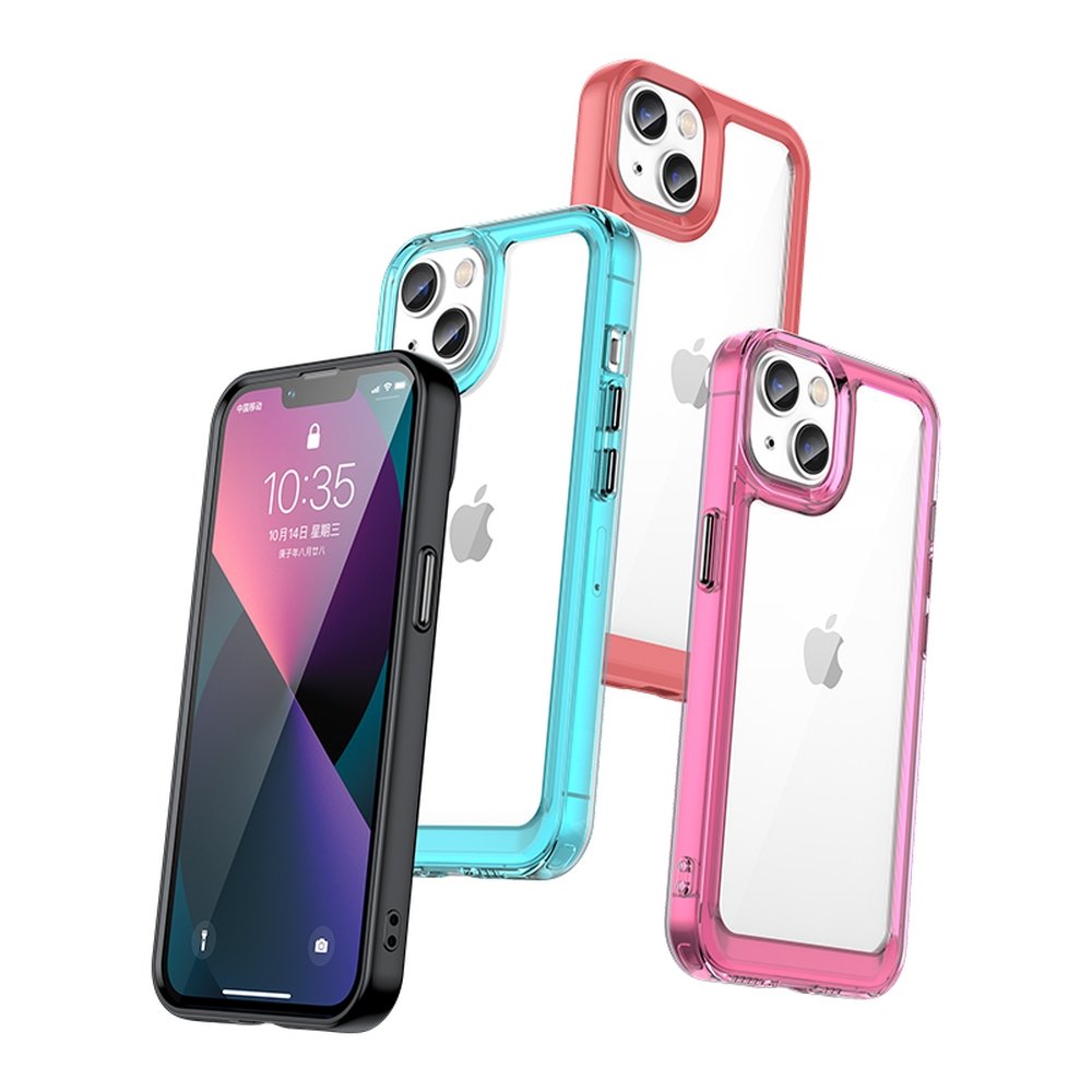 Pokrowiec Outer Space Case niebieski Apple iPhone 13 / 5 Pokrowiec Outer Space Case niebieski Apple iPhone 13 / 5