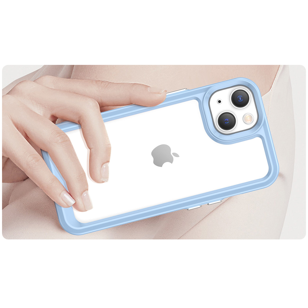 Pokrowiec Outer Space Case niebieski Apple iPhone 14 / 4