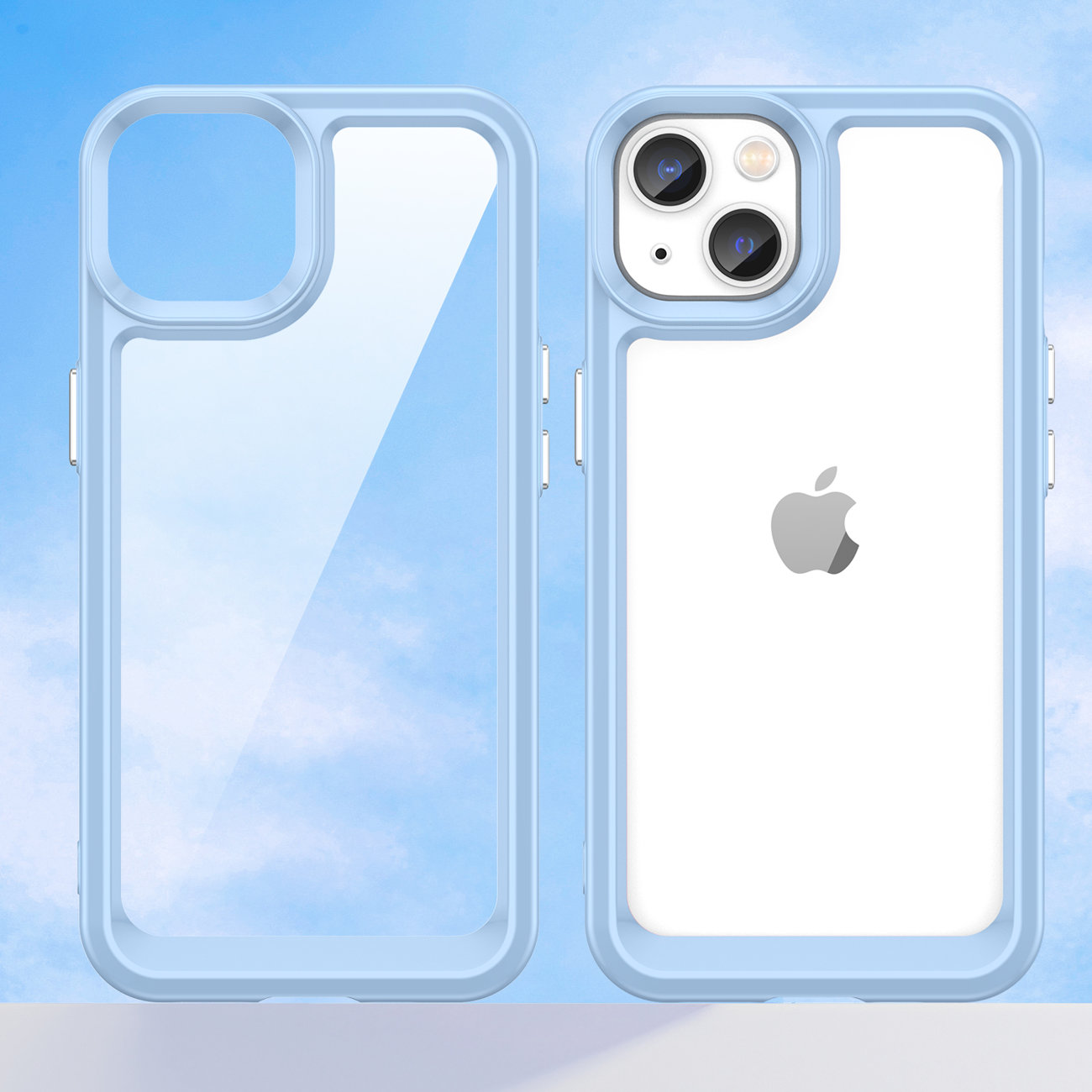 Pokrowiec Outer Space Case niebieski Apple iPhone 14 / 8