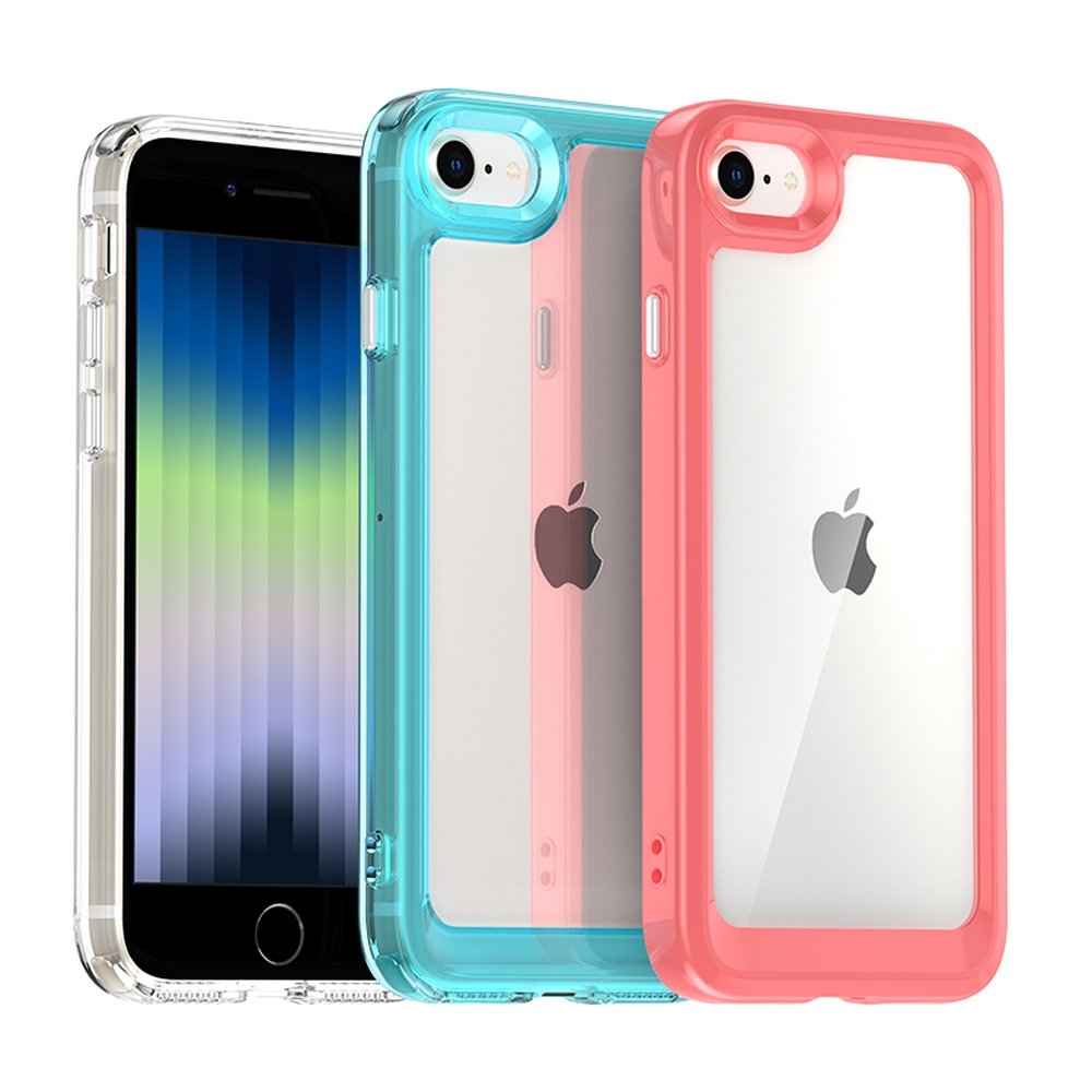 Pokrowiec Outer Space Case niebieski Apple iPhone SE 2022 / 5